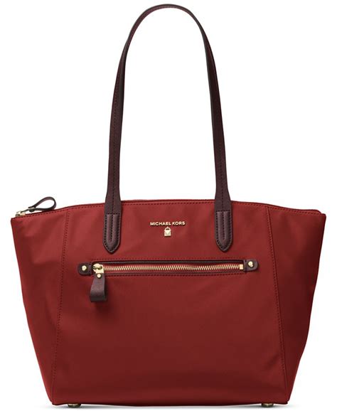 michael michael kors kelsey medium top zip nylon tote|MICHAEL Michael Kors Nylon Kelsey Medium Top Zip Tote.